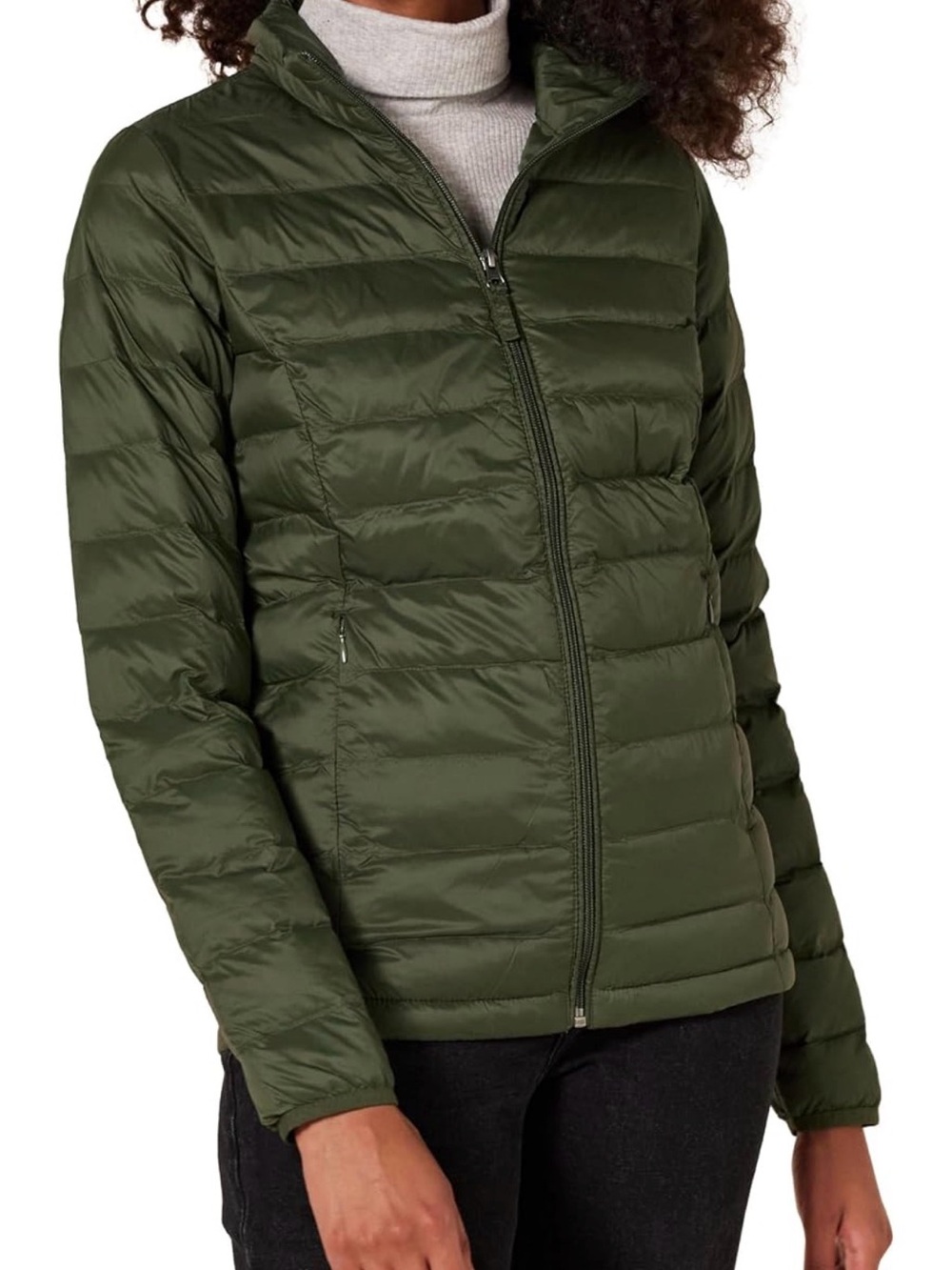 Amazon Essentials Lightweight Packable Puffer Jacket - Size Small NEW!